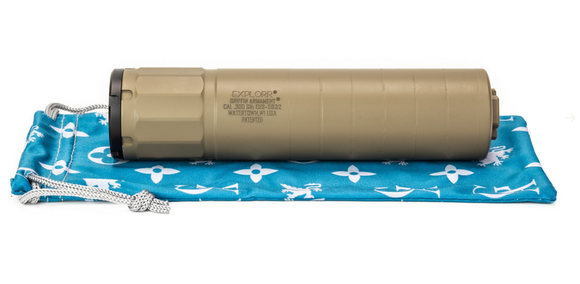 Griffin Armament EXPLORR .300 Taper Mount FDE AM .30 Cal